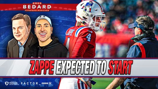 .@FDsportsbook Bedard Patriots Podcast: Belichick ducks QB question; Mailbag! taken at BSJ Headquarters (Patriots)